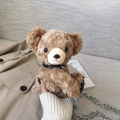 Cute & Dark Teddy Bear Plush Backpacks