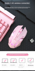 (8) Kawaii Wireless Gaming Mouse
