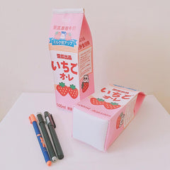 Strawberry Milk Pencil Case